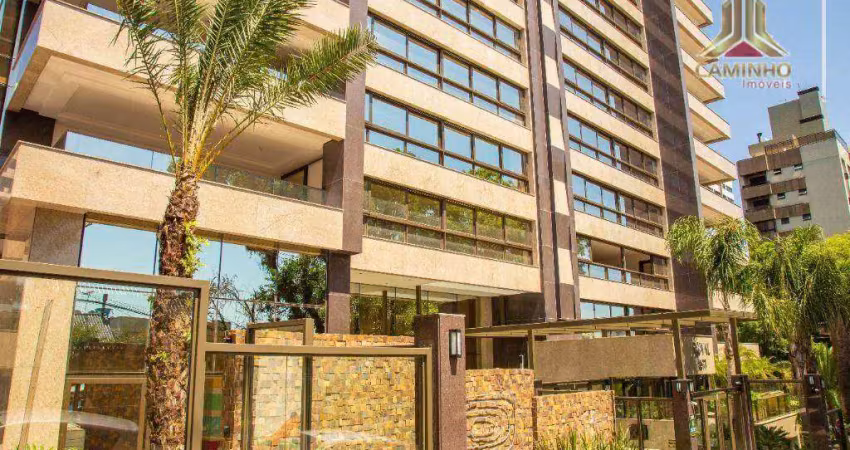 Apartamento de três suítes e quatro vagas no royal mont serrat, construção rio novo