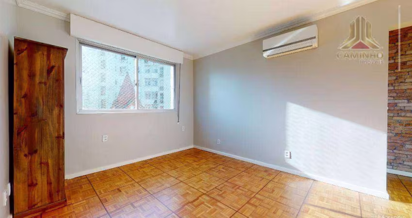 Vendo no Centro de Porto Alegre. Apartamento de um dormitório, com garagem e elevador.