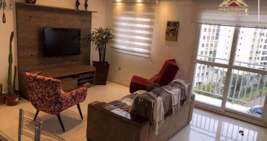 Próximo ao shopping iguatemi, vendo apartamento de três dormitórios, andar alto, suíte, garagem.