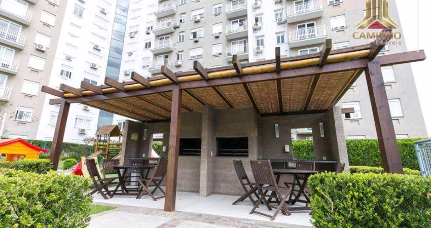 Vendo apartamento de dois dormitórios com suíte, elevador, garagem, imediações Shopping Iguatemi