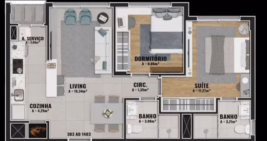 Apartamento com 2 quartos à venda na Rua Chile, 421, Jardim Botânico, Porto Alegre