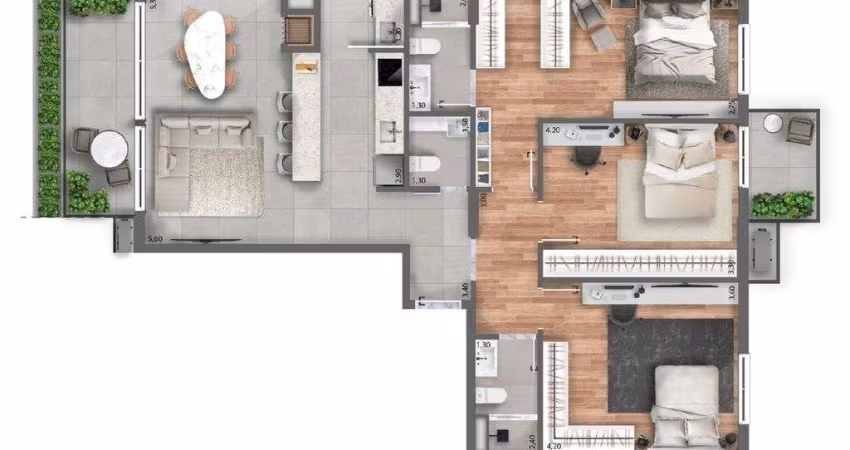 Apartamento com 3 quartos à venda na Avenida Nova York, 189, Auxiliadora, Porto Alegre