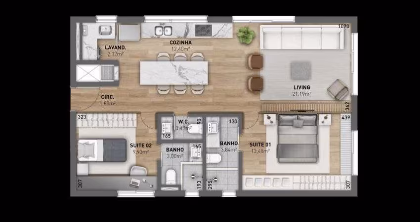 Apartamento com 2 quartos à venda na Rua Coronel Bordini, 980, Auxiliadora, Porto Alegre