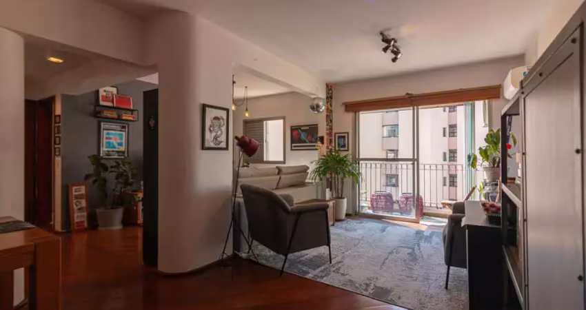 Confortável apartamento tipo para venda em indianópolis com 2 quartos, sendo 1 suíte, 95m²