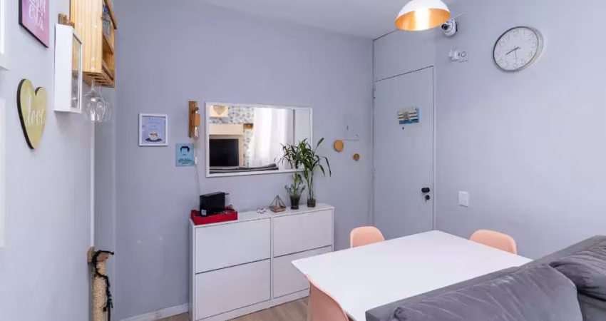 Confortável apartamento tipo para venda em itaberaba com 2 quartos, 44m²