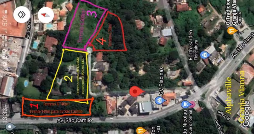 Funcional terreno residencial para venda em sítio pereira leite, 18,700m²