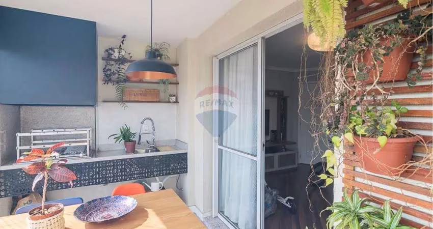 Apartamento alto padrão com 116 m², varanda gourmet, condomínio club house, 3 dormitórios / 1 suíte, home office, 2 vagas cobertas