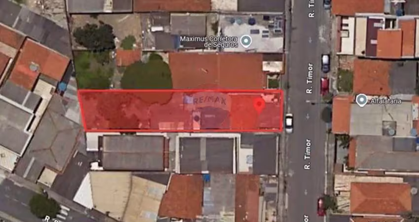 Terreno 330m² - rua timor/ rua oratório - 08m x 42m