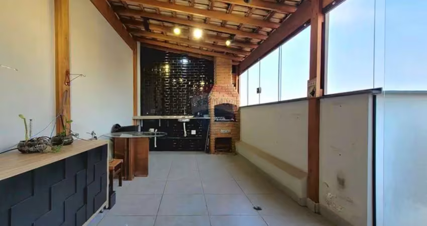Cobertura duplex com 2 vagas e 3 dormitórios por r$ 520.000 - jardim borborema - são bernardo do campo - sp