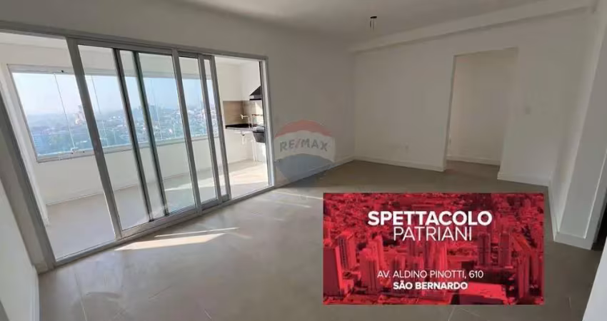 Apartamento com 3 dormitórios (3 suítes) à venda, 113 m² por r$ 1.425.000,00 - jardim do mar - são bernardo do campo - sp