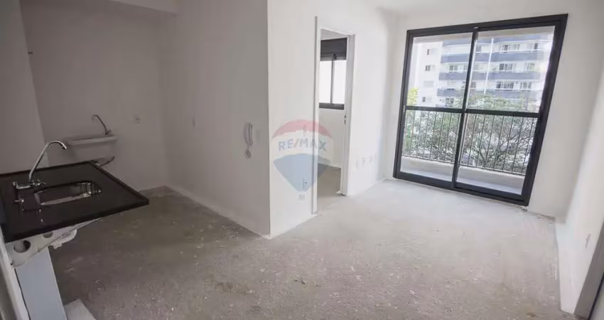 Studio com varanda e lazer completo – 25m² na vila olímpia