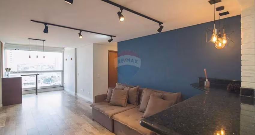Apartamento residencial  de 67,8 m² com 2 quartos, sendo 1 suíte, no bairro jardim em santo andré - sp