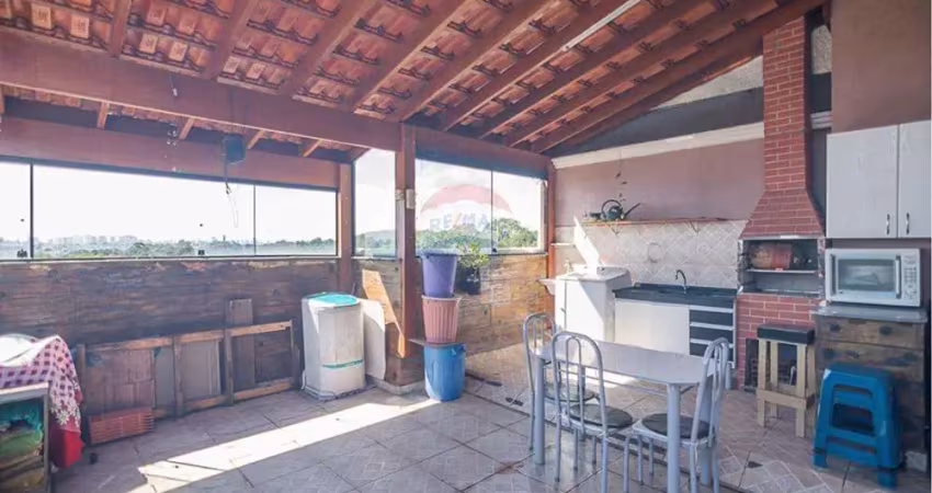 Cobertura duplex com 2 vagas e 3 dormitórios por r$ 568.000 - jardim borborema - são bernardo do campo - sp