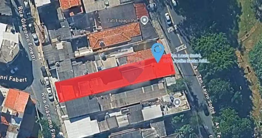 Terreno 318m²  - jd. santa adélia - excelente preço e localização