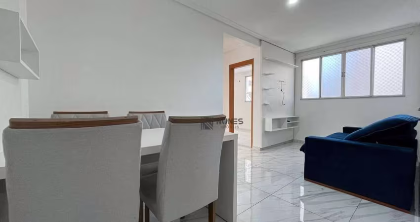 Apartamento com 2 dormitórios à venda, 45 m² por r$ 210.000,00 - democrata - juiz de fora/mg