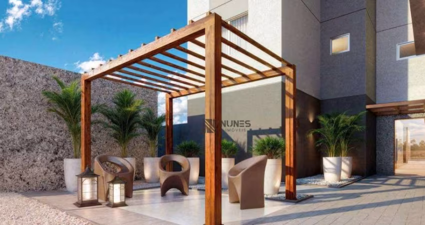 Lançamento: Apartamento Garden com 2 dormitórios à venda, 60 m² por R$ 279.000 - Santa Catarina - Juiz de Fora/MG