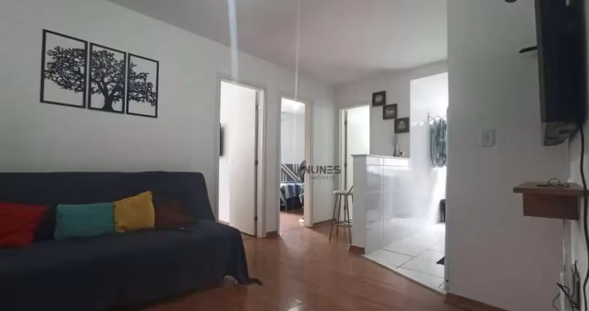 Apartamento com 2 dormitórios à venda, 41 m² por r$ 185.000 - santa terezinha - juiz de fora/mg