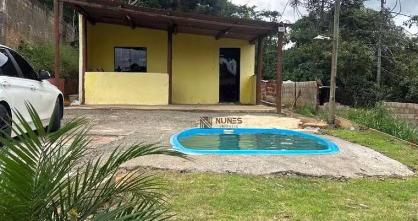 Sítio com 2 dormitórios à venda, 294 m² por r$ 150.000 - reprêsa - juiz de fora/mg