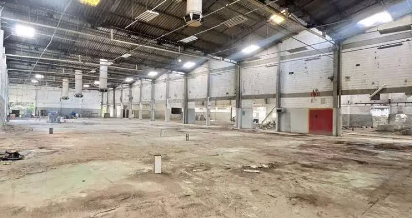 Galpão para alugar, 1700 m² por r$ 42.000,00/mês - piraporinha - diadema/sp