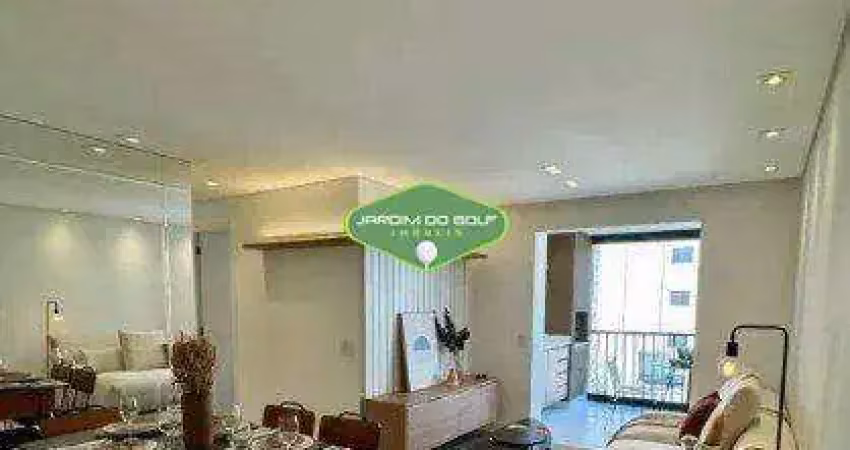 Apartamento à venda 3 quartos interclube churrasqueira