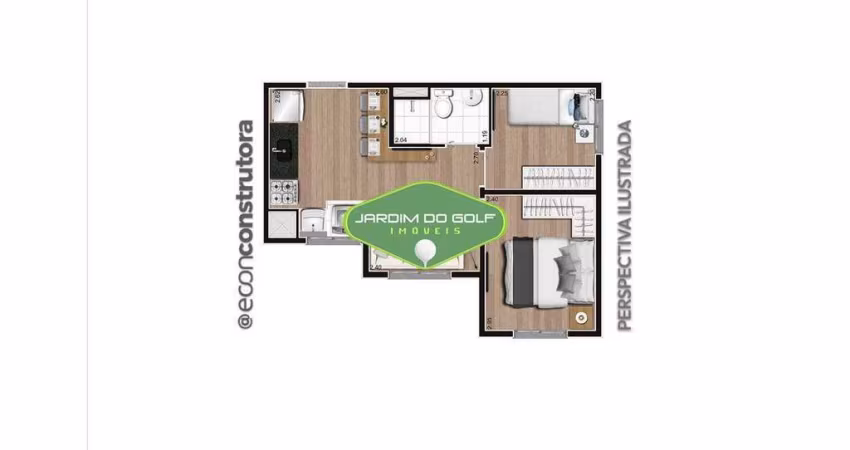 Apartamento de 2 Dormitórios à Venda em Interlagos, SP – Lançamento exclusivo