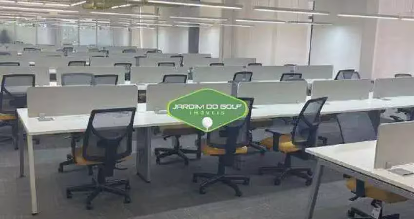 Conjunto comercial para locação | 586,65m² | cidade monções | brooklin novo – são paulo/sp