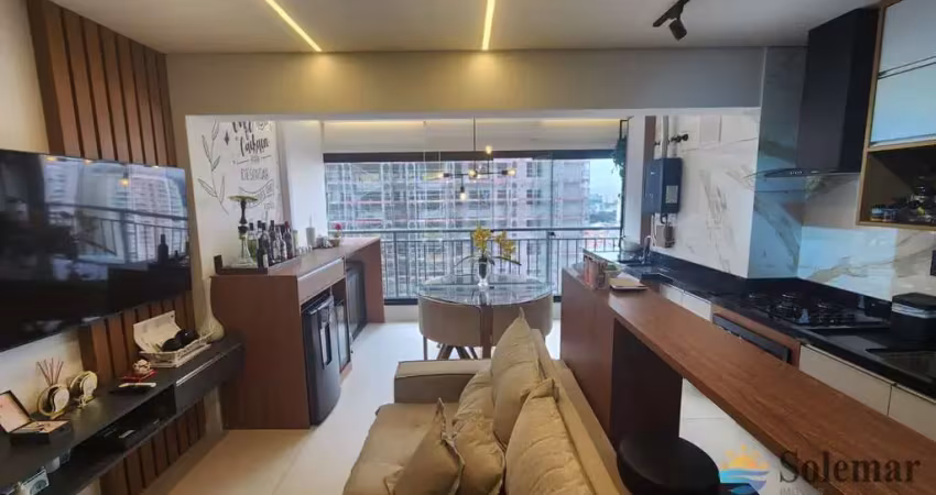 Universo - apartamento mobiliado 3 dorm 1 suite no universo tatuapé andar alto 810 mil