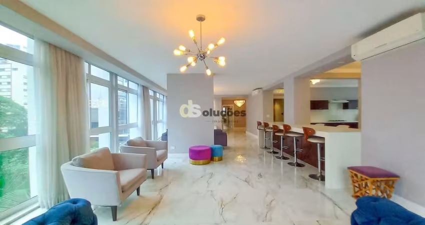 Apartamento para locação com 250m², 3 dormitórios sendo 1 suíte e 2 vagas no Jardim Paulista, Zona