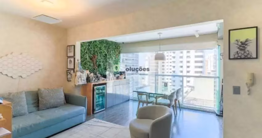Apartamento à venda com 1 dormitório na av.ver. josé diniz, brooklin, são paulo, sp