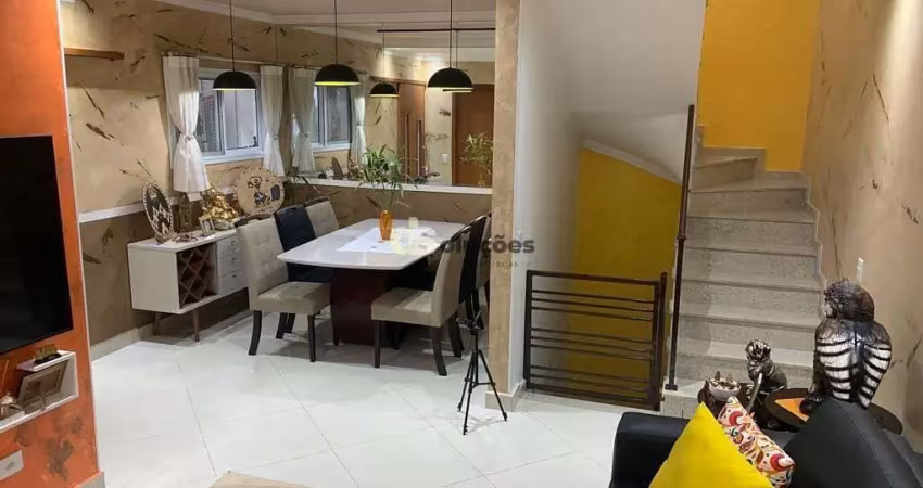 Sobrado à venda em condominio fechado com 3 dormitórios na zona norte, parada inglesa, são paulo, s