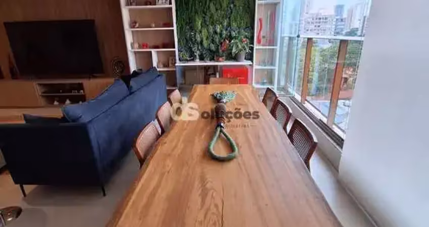 Belíssimo apartamento à venda com 110m², 1 suíte master e 2 vagas no brooklin novo, são paulo
