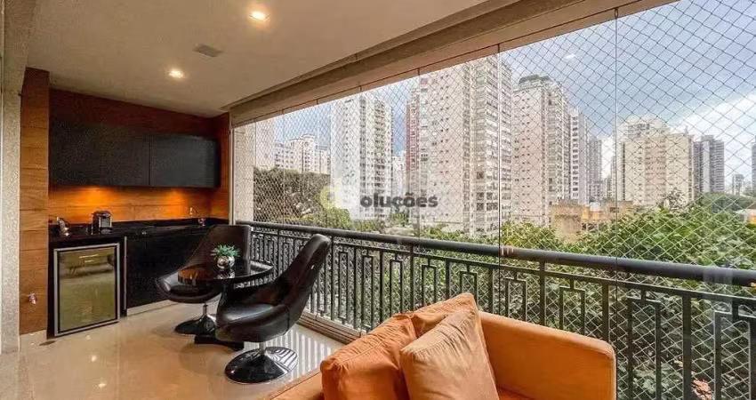Apartamento à venda com 3 suítes e 4 vagas, perdizes, são paulo, sp