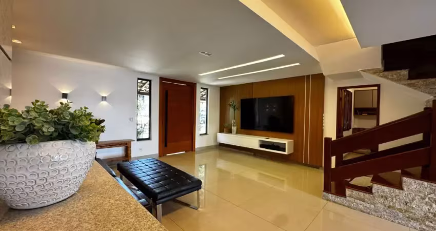 Casa com 4 dormitórios à venda, 300 m² por r$ 1.580.000 - alto dos pinheiros - juiz de fora/mg