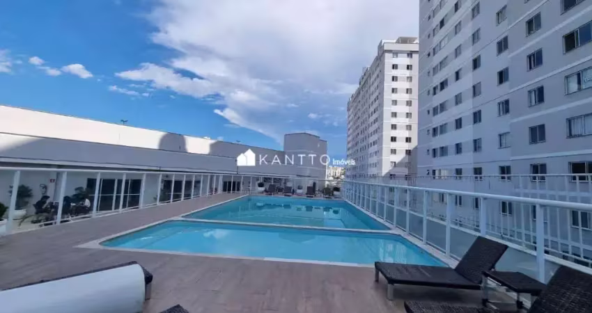 Apartamento com 2 dormitórios à venda, 56 m² por r$ 249.000 - santa terezinha - juiz de fora/mg- porteira fechada
