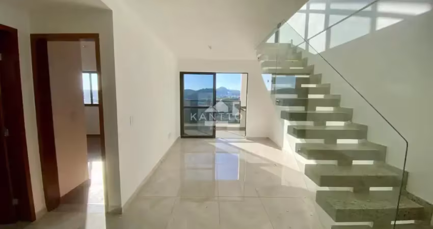 Cobertura nova de 3 quartos com 2 suítes no bairro santa catarina ao lado da igreja da glória de frente com elevador e apenas 02 por andar.