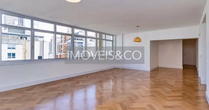 Apartamento para venda no bairro paraíso em sp: 3 quartos, 2 suítes, 3 salas, 4 banheiros, 2 vagas de garagem, 155,00 m².
