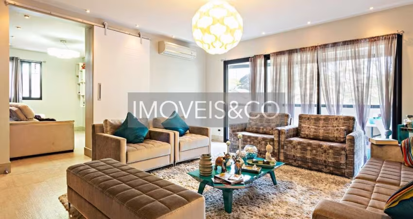 Apartamento para locação MOBILIADO ALTO PADRÃO em São Paulo-SP, 4 quartos, 4 suítes, 3 salas, 3 vagas, 245m² - Planalto Paulista!
