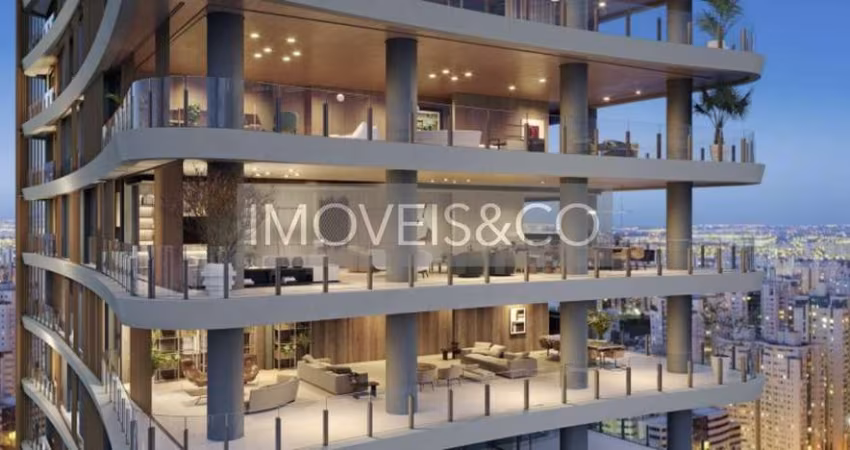 Imperdível: Apartamento à venda em São Paulo-SP, Itaim Bibi, com 4 quartos, 4 suítes, 3 salas, 6 vagas, 541m².