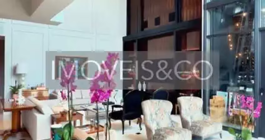 Cobertura de luxo na vila olímpia: 4 suítes, 6 vagas, 570m² lazer de hotel 5 estrelas - são paulo-sp