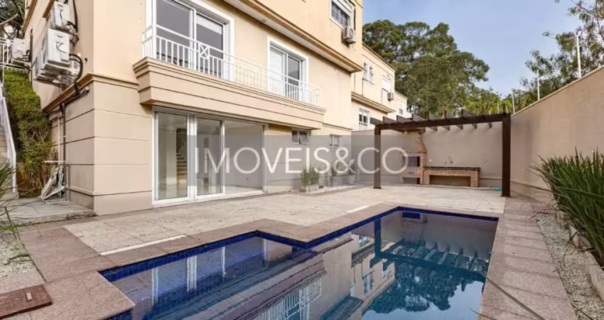 Casa de alto padrão à venda em condomínio na vila sônia, são paulo-sp! 4 quartos, 4 suítes, 3 salas, 5 banheiros, 4 vagas, 568m².