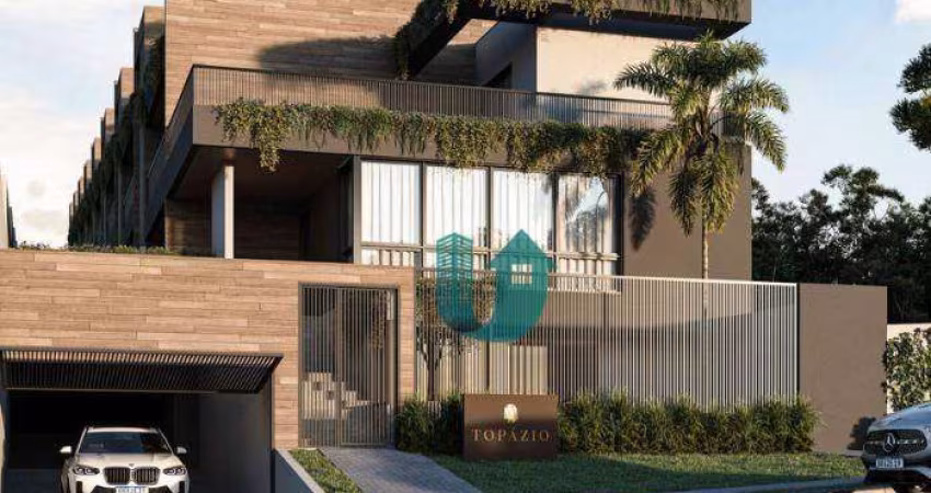 Casas novas de alto padrão em Santa Felicidade com 3 quartos, 1 suite e 4 vagas - Acabamento de 1a qualidade