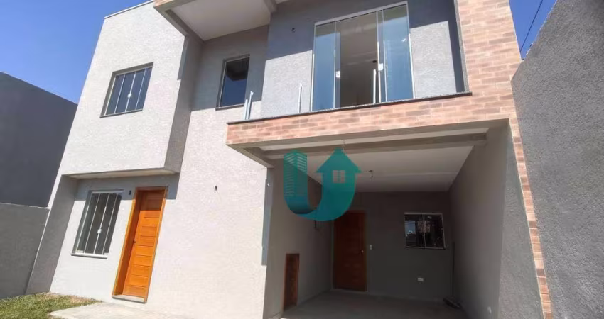 Sobrado Duplex novo face Norte, isolado - 3 quartos c/ suite, 2 vagas no Santo Inácio