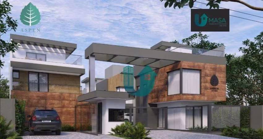 Casas triplex em condomínio 3 ou 4 quartos, de 2 a 5 vagas - Santa Felicidade