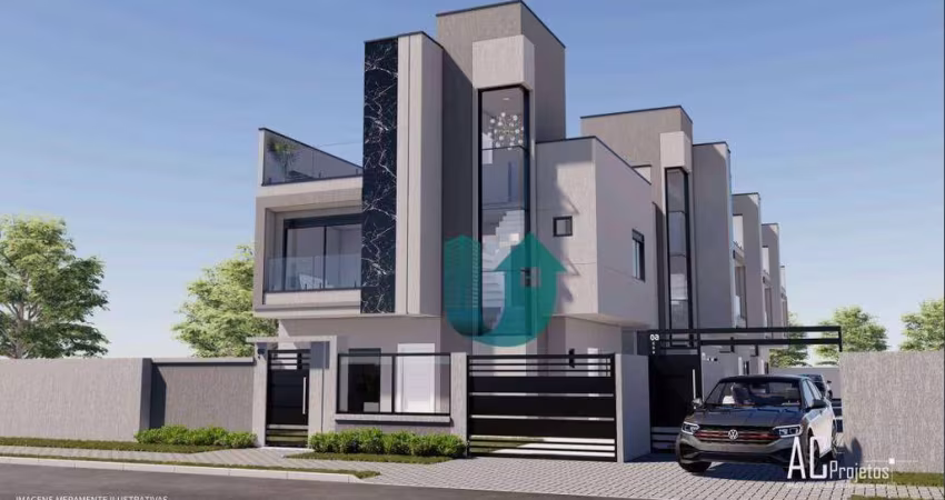 Sobrado com 3 quartos, sendo 1 suite e 2 vagas - Capão Raso