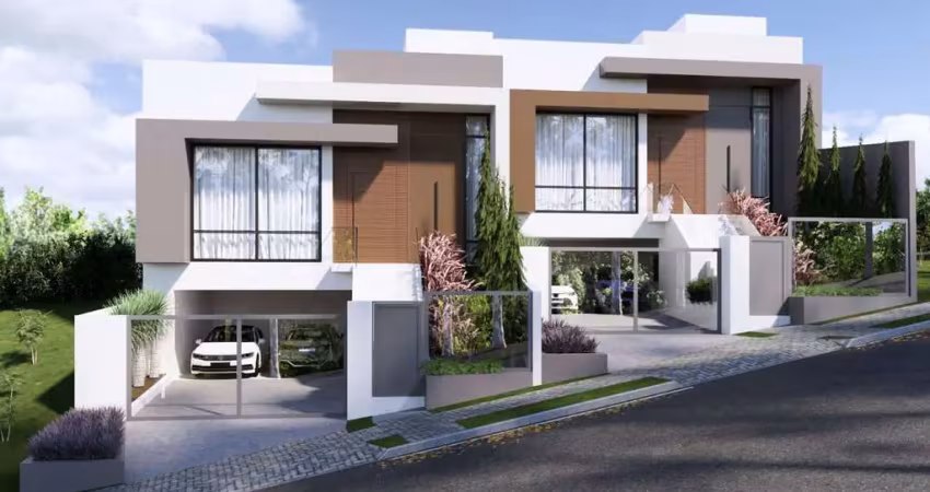 Casa térrea de frente para a rua com 3 quartos, sendo 1 suite e 2 demi-suites + 4 vagas  e piscina - campo comprido