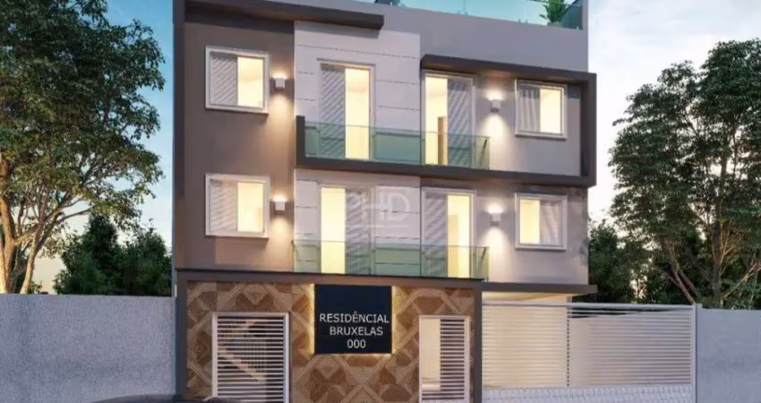 Apartamento à venda, 2 quartos, 1 vaga, vila luzita - santo andré/sp