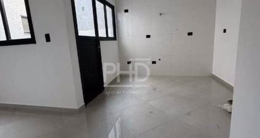 Cobertura Sem Condomínio à Venda com 106m2, 2 quartos, 1 suíte, 3 banheiros, 1 vaga coberta, Jardim Guaraciaba, Santo André - SP