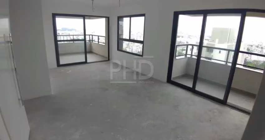 Apartamento à venda, 161m², 03 quartos, 03 suítes, varanda gourmet, 03 vagas, bairro campestre, santo andré - sp