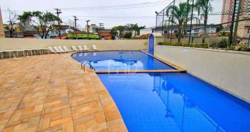 Apartamento à venda, 3 quartos, 1 suíte, 2 vagas, Campestre - Santo André/SP