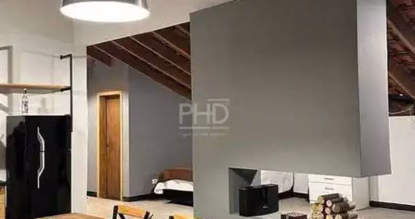 Loft rústico para locação - mobiliado 69m2 - jordanopilis - sbcampo - sp.